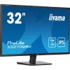 IIYAMA ProLite monitor, IPS, 31.5", 2560x1440, 16:9, 250 cd/m˛, 3ms, 1200:1, HDMI/DisplayPort/3xUSB