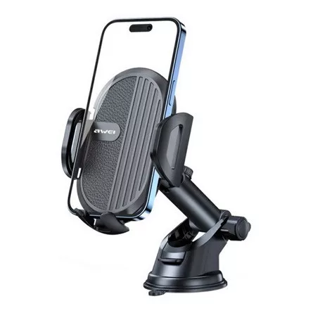 AWEI X72 autós tartó műszerfalra, 4.7-7.2" méret, FEKETE