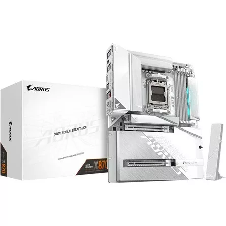 Gigabyte X870 AORUS STEALTH ICE desktop alaplap ATX