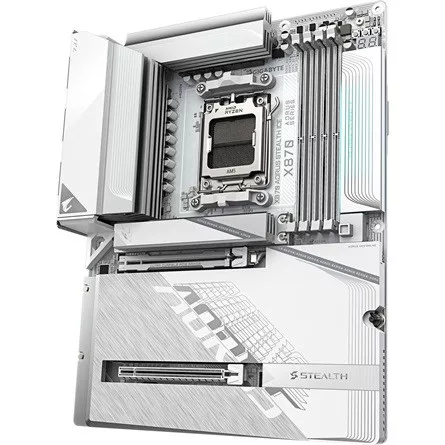 Gigabyte X870 AORUS STEALTH ICE desktop alaplap ATX