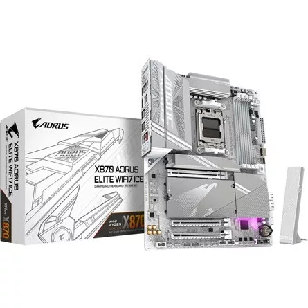 Gigabyte X870E AORUS ELITE WIFI7 ICE desktop alaplap ATX