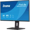 IIYAMA ProLite monitor, IPS, 23.8", 1920x1080, 16:9, 350 cd/m˛, 1ms, 1500:1, HDMI/DisplayPort/USB/RJ45