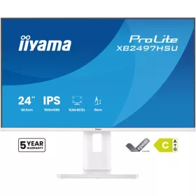   iiyama Prolite IPS monitor, 23,8", 1920 x 1080, 16:9, 350cd, 4ms, 1500:1 HDMI/DP/USBx4, XB2497HSU-W1