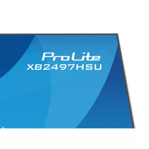 iiyama Prolite IPS monitor, 23,8", 1920 x 1080, 16:9, 350cd, 4ms, 1500:1 HDMI/DP/USBx4, XB2497HSU-W1