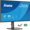 IIYAMA ProLite monitor, IPS, 27", 1920x1080, 16:9, 350 cd/m˛, 1ms, 1500:1, HDMI/DisplayPort/USB