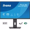 IIYAMA ProLite monitor, IPS, 27", 2560x1440, 16:9, 350 cd/m˛, 1ms, 1000:1, HDMI/DisplayPort/USB,
