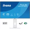 IIYAMA ProLite monitor, IPS, 27", 2560x1440, 16:9, 350 cd/m˛, 1ms, 1000:1, HDMI/DisplayPort/USB, fehér