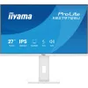 IIYAMA ProLite monitor, IPS, 27", 2560x1440, 16:9, 350 cd/m˛, 1ms, 1000:1, HDMI/DisplayPort/USB, fehér