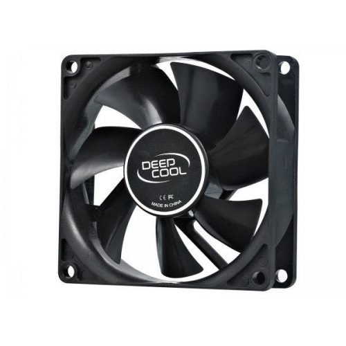 DeepCool Cooler 8cm - XFAN 80 (20.3dB; max. 37,03 m3/h; 3pin csatlakozó; 8cm, ház hűtésre)