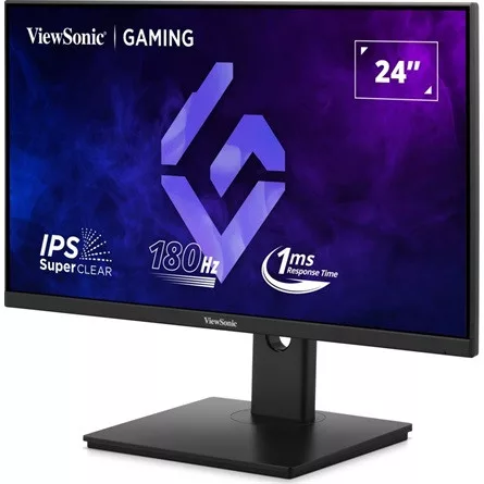 ViewSonic Monitor 24" - XG24G1 (IPS, 180Hz, 16:9, 1920x1080, 1ms, 300cd/m2, DP, HDMI, VESA, mag.áll forg)