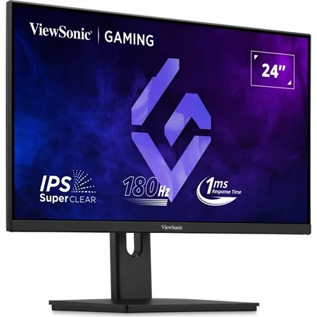 ViewSonic Monitor 24" - XG24G1 (IPS, 180Hz, 16:9, 1920x1080, 1ms, 300cd/m2, DP, HDMI, VESA, mag.áll forg)