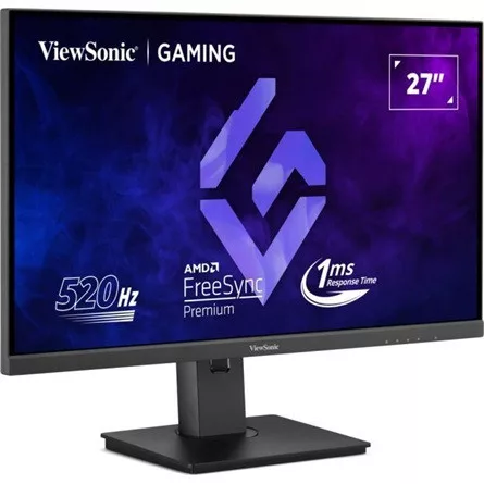 ViewSonic Monitor 27" - XG2737 (IPS, 520Hz 16:9, FHD, 1ms, 400cd/m2, HDMI2,1, DP, VESA, SPK, mag.áll, pivot)