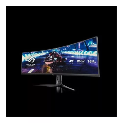 ASUS MON ASUS XG49VQ ROG Strix Monitor 49" VA, 3840x1080, 2xHDMI/Displayport, USB3.0, 144Hz, HDR, hajlított