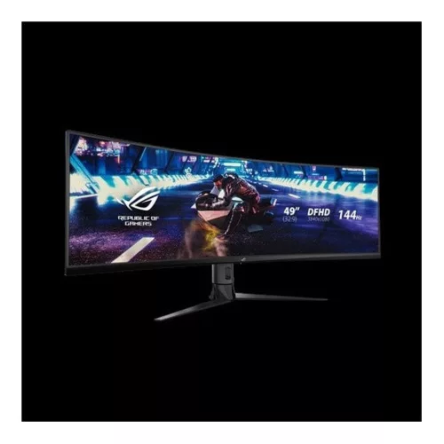 ASUS MON ASUS XG49VQ ROG Strix Monitor 49" VA, 3840x1080, 2xHDMI/Displayport, USB3.0, 144Hz, HDR, hajlított