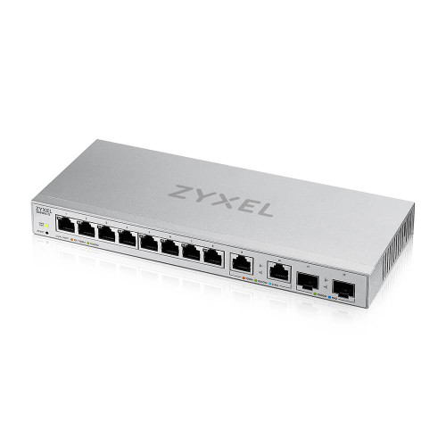 Zyxel XGS1210-12 v2, 12-Port Gigabit webmanaged Switch with 8 port 1G + 2-Port 2