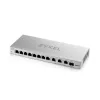 Zyxel XGS1250-12, 12-Port Gigabit webmanaged Switch with 8 port 1G + 3-Port Mult