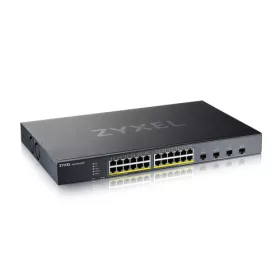  Zyxel XGS1935-28HP, 28 Port Smart Managed PoE Switch, 24x Gigabit PoE and 4x 10G