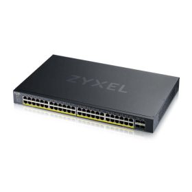   Zyxel XGS1935-52HP, 52 Port Smart Managed PoE Switch, 48x Gigabit PoE and 4x 10G