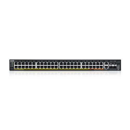 Zyxel XGS2220-54FP, L3 Access Switch, 960W PoE, 40xPoE+/10xPoE++, 48x1G RJ45 2x1