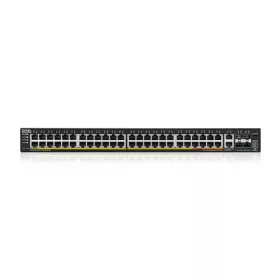   Zyxel XGS2220-54HP, L3 Access Switch, 600W PoE, 40xPoE+/10xPoE++, 48x1G RJ45 2x1
