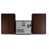 SHARP XL-B512BR Bluetooth mikrohifi rendszer barna fa hangszórókkal, 45W, USB/Bluetooth