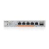 Zyxel XMG-105 5 Ports 2,5G + 1 SFP+, 4 ports 70W total PoE++ Desktop MultiGig un