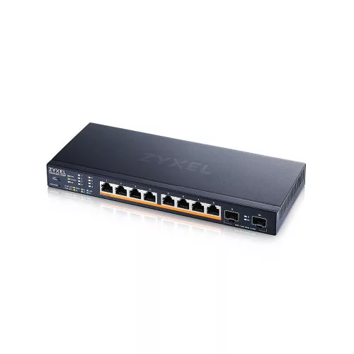 Zyxel XMG1915-10EP, 8-port 2.5GbE, 2 SFP+, 8 x PoE++ 130W Smart Switch, hybird m