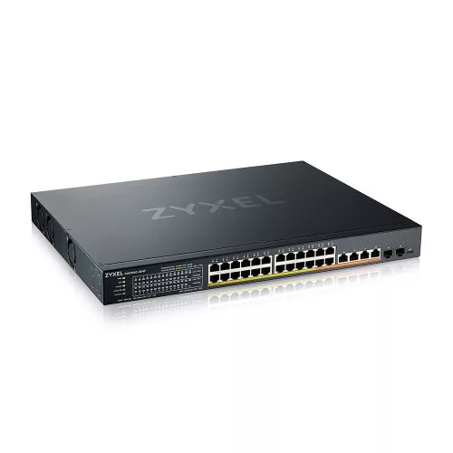 Zyxel XMG1930-30HP, 24-port 2.5GbE Smart Managed Layer 2 PoE 700W 22xPoE+/8xPoE+