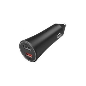   Xiaomi Mi Dual-Port Car Charger 37W univerzális autós töltő adapter (27W+10W; QC4.0)