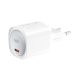 XO CE20 hálózati töltő Type-C aljzat (30W, GaN, PD gyorstöltő) FEHÉR