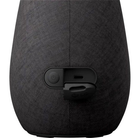 LG TV LG XO2TBK XBOOM 360 Hordozható Bluetooth hangszóró hangulatvilágítással, Fekete