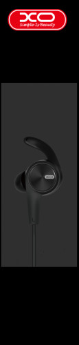 XO BS3 Bluetooth-s sport headset, Fekete