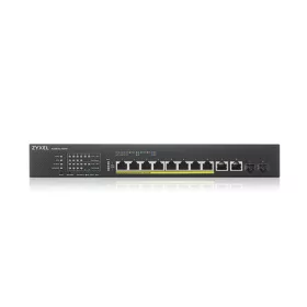   ZYXEL XS1930-12HP, 8-port Multi-Gigabit Smart Managed PoE Switch 375Watt 802.3BT, 2 x