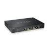 ZYXEL XS1930-12HP, 8-port Multi-Gigabit Smart Managed PoE Switch 375Watt 802.3BT, 2 x