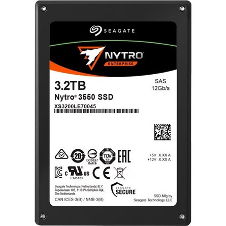 Seagate Nytro 3550 3,2TB SAS 2,5" SSD fekete