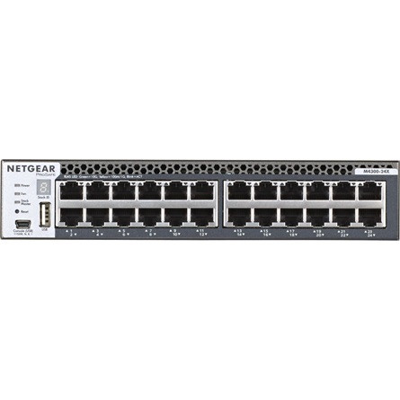 NetGear M4300-24X STACKABLE MGD SWITCH 24X10G 24X10GBASE-T 4XSFP+ IN