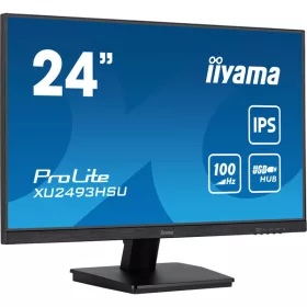   IIYAMA ProLite monitor, IPS, 23.8", 1920x1080, 16:9, 300 cd/m˛, 1ms, 1300:1, HDMI/DisplayPort/USB