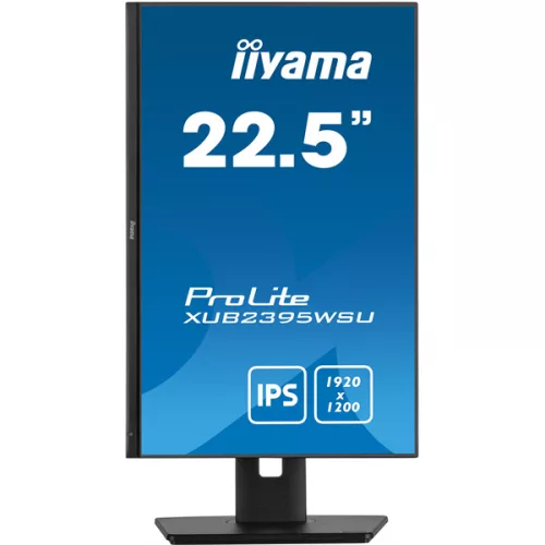 IIYAMA ProLite monitor, IPS, 22.5", 1920x1200, 16:10, 250 cd/m˛, 4ms, 1000:1, HDMI/DisplayPort/USB/VGA
