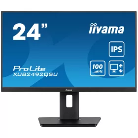   IIYAMA ProLite monitor, IPS, 23.8", 2560x1440, 16:9, 300 cd/m˛, 0,5ms, 1000:1, HDMI/DisplayPort/USB