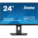 IIYAMA ProLite monitor, IPS, 23.8", 1920x1080, 16:9, 300 cd/m˛, 1 ms, 1300:1, HDMI/DisplayPort/USB