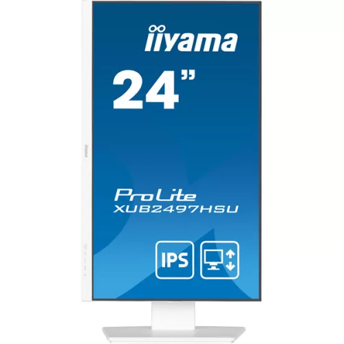 IIYAMA ProLite monitor, IPS, 23.8", 1920x1080, 16:9, 300 cd/m2, 1ms, 1300:1, HDMI/DisplayPort/USB
