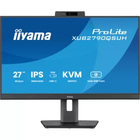   IIYAMA ProLite monitor, IPS, 27", 2560x1440, 16:9, 250 cd/m2˛, 0,4ms, 1300:1, HDMI/DisplayPort/USB-C