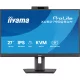 IIYAMA ProLite monitor, IPS, 27", 2560x1440, 16:9, 250 cd/m2˛, 0,4ms, 1300:1, HDMI/DisplayPort/USB-C