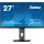 iiyama Prolite IPS monitor, 27", 2560 x 1440, 16:9, 300cd, 1ms, 1300:1, HDMI/DPx2/USB-Cx2/USBx4/RJ45, XUB2797QSN-B2