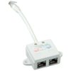 Roline RJ45 CAT5e UTP -> 2db RJ45 CAT5e UTP M/F adapter