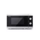 SHARP YC-MG01ES grilles mikrohullámú sütő, 20L, mikro: 800W, grill: 1000W, teljesítményfokozatok: 5, kiolvasztó funkció