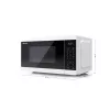 SHARP YC-MG02EW 20L, grilles mikrohullámú sütő, mikor: 800W, grill: 1000W, programok: 8, digitális, gyerekzár
