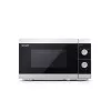 SHARP YC-MS01ES mikrohullámú sütő, 20 L, 800W, mechanikus, teljesítményfokozatok: 5, kiolvasztó funkció
