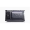 SHARP YC-MS01ES mikrohullámú sütő, 20 L, 800W, mechanikus, teljesítményfokozatok: 5, kiolvasztó funkció