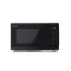 SHARP YC-MS252AE-B 25L, digitális mikrohullámú sütő, 900W, teljesítményfokozatok: 11, Eco funkció, Fekete